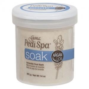 [GENA] Pedi Spa Soak - Lavender Foot Bath with Argan Oil Complex 14oz