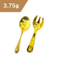 [삼성금거래소] 24k 순금 수저포크세트 3.75g