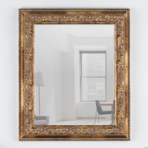 Made in Italy 원목 앤틱거울 40x50사이즈 [8797G Gold]