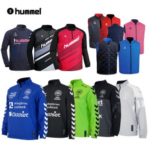 바람막이 험멜 반집업 축구 풋살 전사 바막 웜업