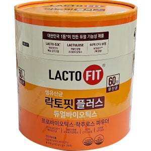 락토핏 5X 생유산균플러스 듀얼바이오틱스 200포