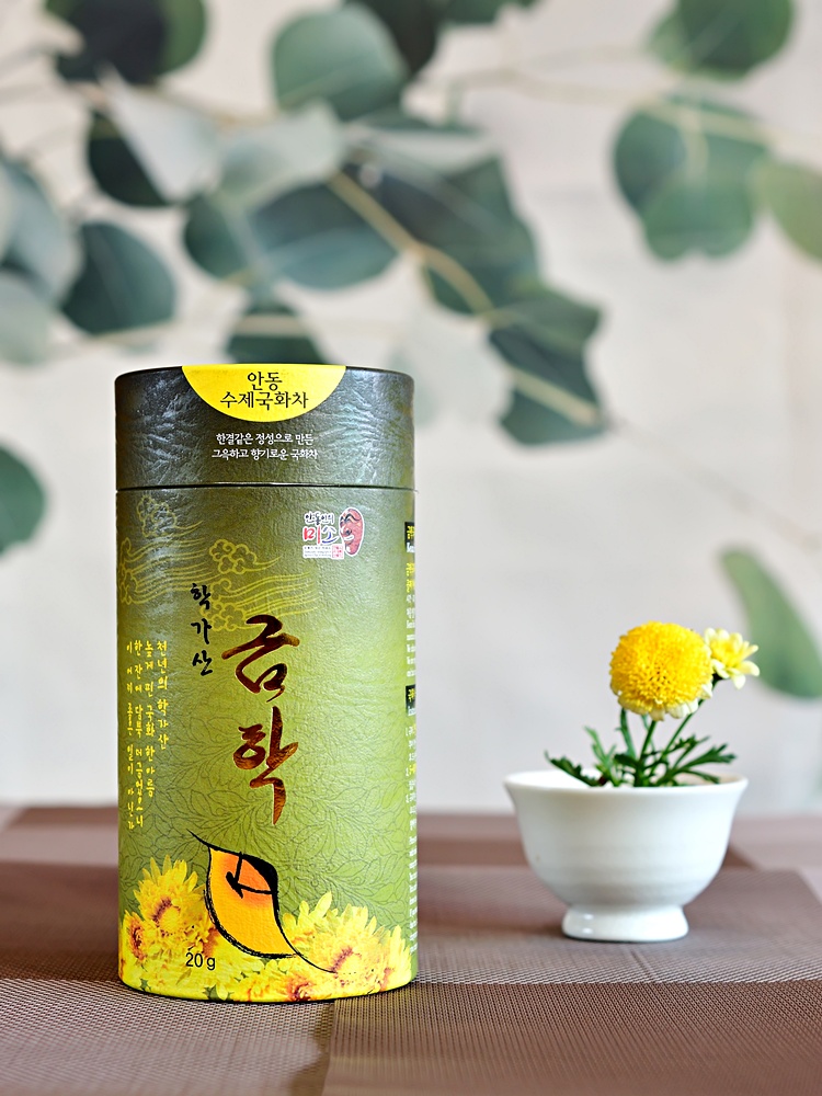 안동 금학국화차 머리가 맑아지는 수제 국화꽃차 20g