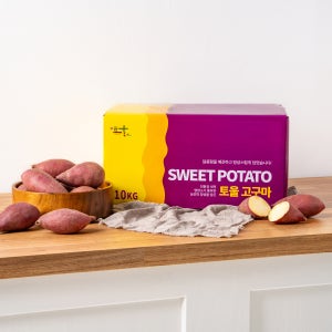 친환경 토울고구마 친환경 영암고구마 황토 베니하루카 꿀 밤 호박고구마 세척 한입 5kg 10kg