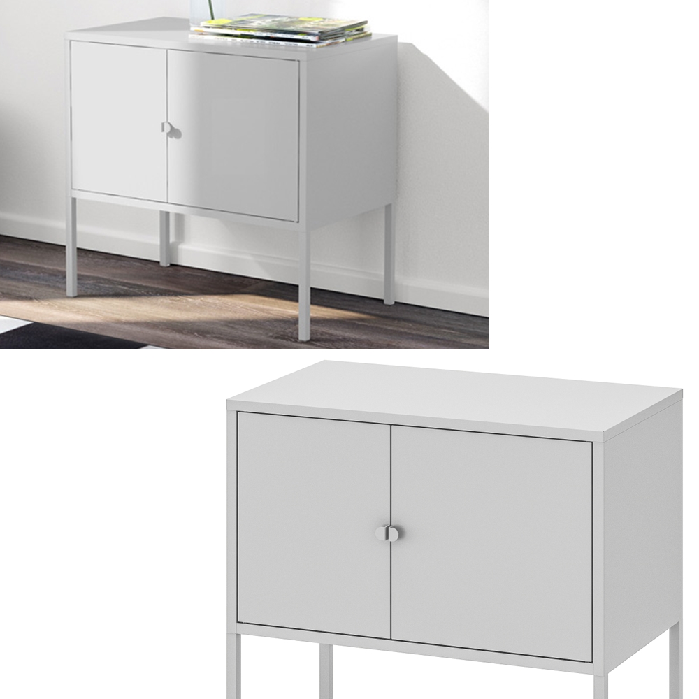 이케아 수납장 철제 거실장 가로 양문 릭스훌트 LIXHULT