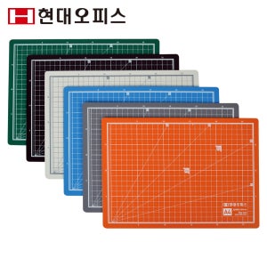 현대오피스 컬러 커팅매트 HCM-A4 데스크 테이블 컷팅 매트 페이퍼커팅북