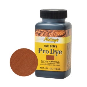 피빙스 프로 오일 염료 6 Light Brown Fiebing’s Pro Dye 4oz