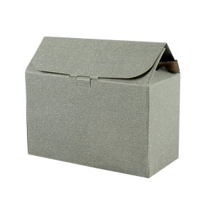 E-15 카키그레이 다용도박스 (50개) - W242 x D123 x H150(+60)mm