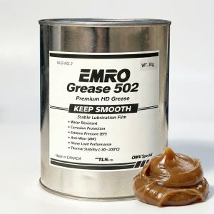 EMRO 502 중장비 크레인 스카이 붐대 베어링 내열 구리스 1kg, 1개