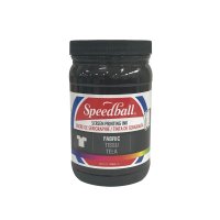 스피드볼 실크스크린 페브릭 블랙 946.3ml / Speedball Opaque Fabric Black 32oz