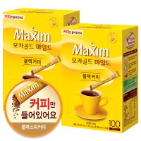 동서식품 맥심 모카골드 마일드 블랙커피 100T x 2개 /총 200T/무료배송