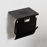 욕실 선반형 휴지걸이 YB-2400 블랙 화장실 악세사리