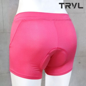 트레벨로 여성용 패드속바지 자전거패드바지 S