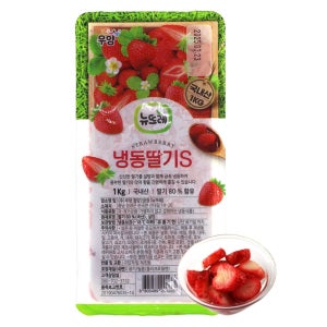 뉴뜨레 가당딸기 1kg(1kg X15ea)