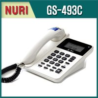 지앤텔 GS-493C/사무용/가정용/빅버튼/집전화기/인터넷전화기