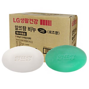 알뜨랑비누 그린 80개 1박스 핸드솝 업소용비누