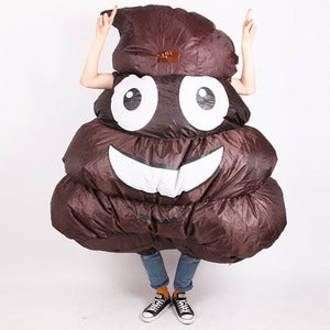 응가 의상 (에어수트) -/할로윈/파티의상/이벤트/소품/변장/분장/드라큘라/코스프레/의상/스타/공포/호러/캐릭터/이태원/클럽/해골/뱀파이어/악마/해적