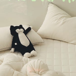 깊게자요 먼지없는 사계절 고정밴드 순면 침대패드 SS