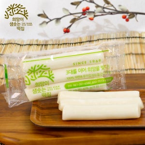 흰가래떡 2kg 3개입포장 쌀 가래떡 쌀떡 떡국떡