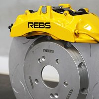 랩스 REBS / 380MM 원피스타입 준경량 디스크 조합 랩스(REBS) 6P브레이크 / 브레이크 호스 포함