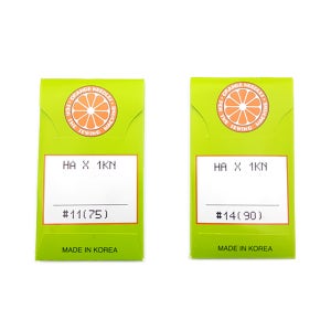 오렌지니들 가정용 미싱바늘 (니트용) HA x 1KN (바늘10개입)