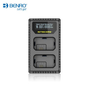 [NITECORE] 나이트코어 소니 FW-50 용 듀얼 충전 (2개동시 충전) / 여행용 USB 급속 충전기 USN1 - 소니