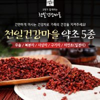 꽃차파는곳 2대가 함께하는 천일건강마을 약초 구기자