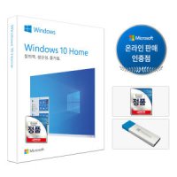 [한국MS공식인증점] Windows 10 Home 정품 FPP 한글 USB / 윈도우10 홈 / 영구사용