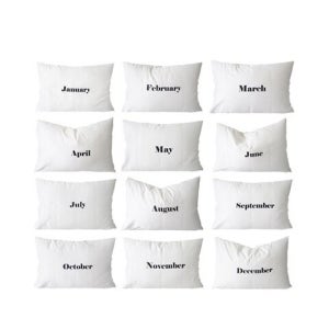 [레터스인베드] Monthly Set (2pcs)