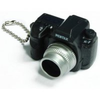 캡슐 미니 카메라 키 체인Pentax K - 7블랙 카메라