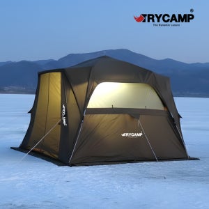 트라이캠프 얼음낚시텐트 빙어낚시 대형220E 본부석 사계절 텐트