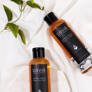 [식물성천연오일솝] 사비아 마린테티스 페이셜 오일 솝 200ml 올인원클렌저 노폐물제거 클렌징오일 천연오일 청소년여드름성피부 피지관리 최적화 저분자오일 클렌저, 트러블완화