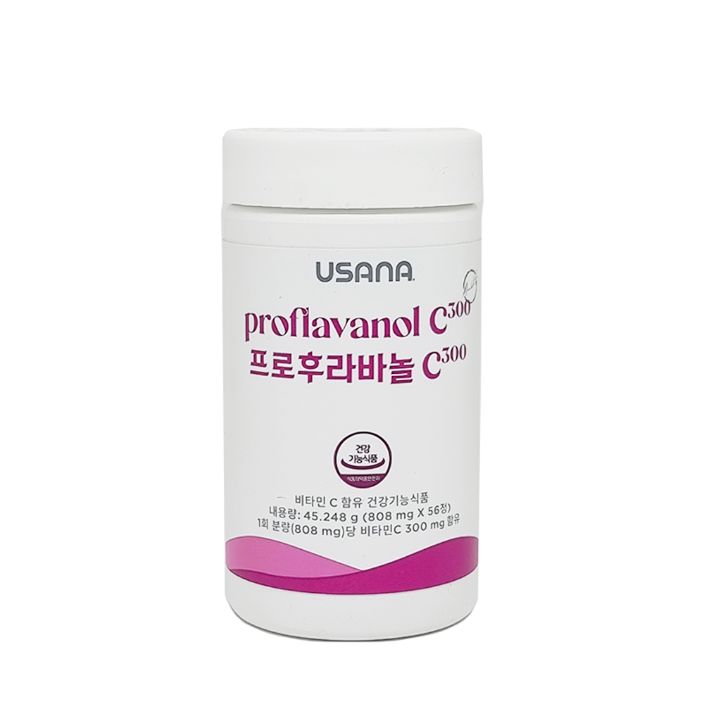 <b>유사나</b>(<b>Usana</b>) 프로후라바놀 C300 56정 <b>비타민C</b>