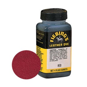 피빙스 가죽 염료 4oz 1 Red Fiebing’s Leather Dye
