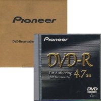 [공DVD] Pioneer DVD-R 4.7GB 5개 쥬얼케이스 박스제품 (For Authoring DVD Recordable Disc)