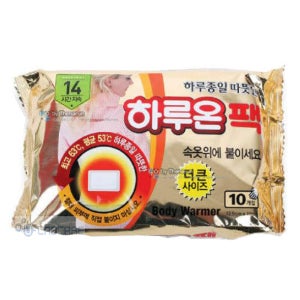 [하루온 핫팩] 하루종일 따뜻한 몸에 붙이는 핫팩 3팩 (30장)