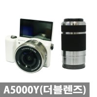 소니 알파 A5000Y(더블렌즈) 소니코리아 정품 새상품 -DW-