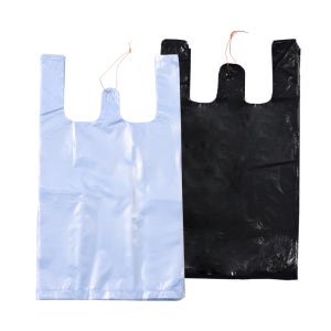 손잡이 비닐봉투 검정 비닐봉지 쓰레기 재활용 분리수거 배달 두꺼운 마트봉투 1호 200매