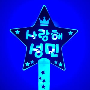 LED 응원봉 학예회 재롱잔치 피켓 콘서트 야광봉 별봉 이름 발표회