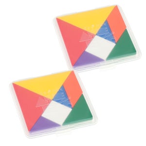 1+1 샘통 칼라 칠교(PP케이스) / 칠교놀이 탱그램