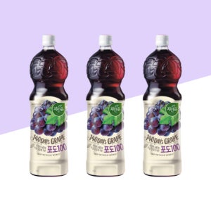 웅진 자연은 포도100 1.5L x 12