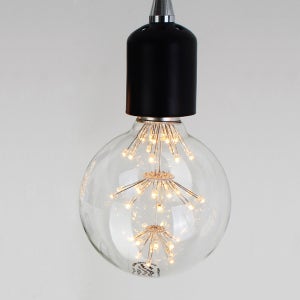 LED 에디슨 눈꽃 볼램프 2W / 로켓설치