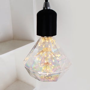 LED 에디슨 눈꽃 다이아몬드램프 2W / 로켓설치