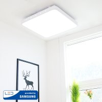 LED 루카스 방등 50W / 삼성칩 로켓설치 LED평판등 거실LED