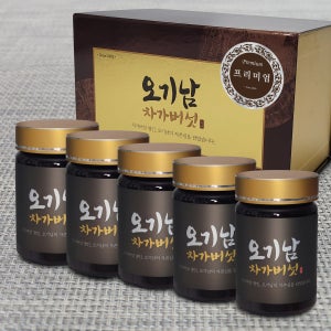 오기남차가버섯 프리미엄 추출 분말 가루 대용량, 100g, 5개