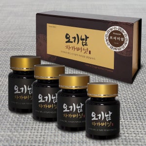 오기남차가버섯 프리미엄 100g 러시아 차가버섯 추출 분말 가루 차