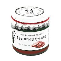 [죽장연]죽장연 프리미엄 한우 고추장 500g 유리병