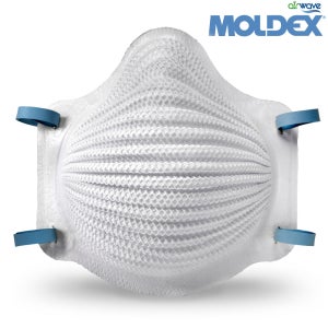 MOLDEX 방진마스크 N95 (BOX/10매) 4200K 입체형 에어웨이브 듀라메쉬 산업용 분진마스크