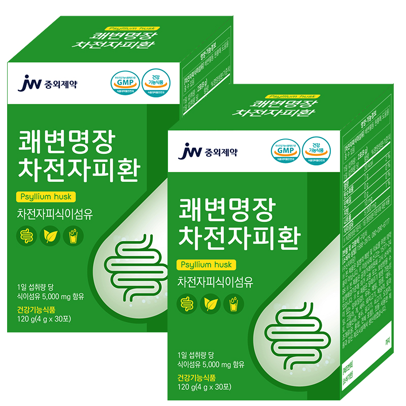 <b>JW중외제약 쾌변</b>명장 장건강 30캡슐 X 2개