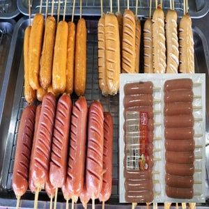 도나우 핫도그 핫바 소세지 800 g  (1 개 80 g x 10 개 )