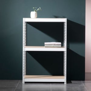 스피드랙 다용도 수납 선반 앵글 가로 600 폭 400 높이 1800 3단